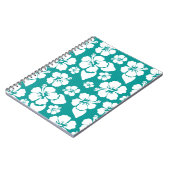 Hawaiian Hibiscus Flower Pattern Notitieboek (Linkerzijde)