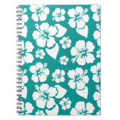 Hawaiian Hibiscus Flower Pattern Notitieboek (Voorkant)