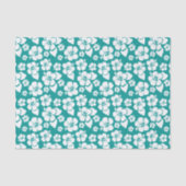 Hawaiian Hibiscus Flower Pattern Tissuepapier (Voorkant)