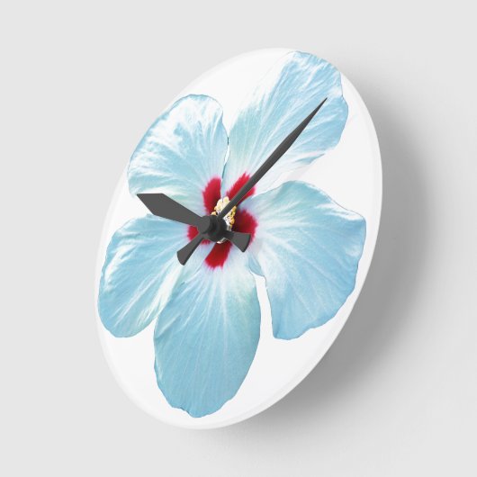 Hawaiian Hibiscus Flower Ronde Klok (Hoek)