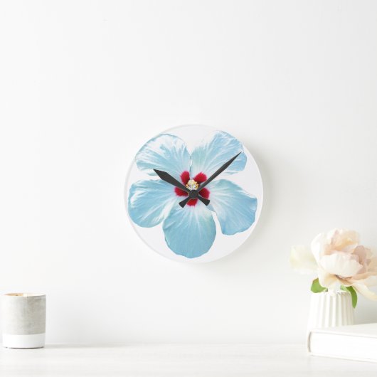 Hawaiian Hibiscus Flower Ronde Klok (Huis)
