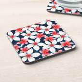 Hawaiian Hibiscus Flower | Set Onderzetter Hibiscu (Linkerzijde)