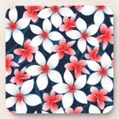 Hawaiian Hibiscus Flower | Set Onderzetter Hibiscu (Voorkant)