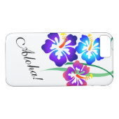 Hawaiian Hibiscus Flowers Aloha Case-Mate iPhone Case (Achterkant (Horizontaal))