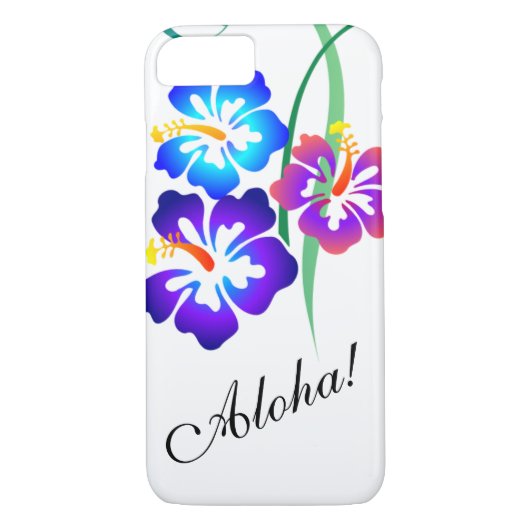 Hawaiian Hibiscus Flowers Aloha Case-Mate iPhone Case (Achterkant)
