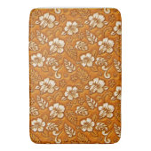 Hawaiian Hibiscus Flowers Bath Mat (Voorkant Verticaal)