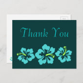 Hawaiian Hibiscus Flowers Briefkaart (Voorkant / Achterkant)