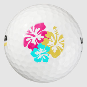 Hawaiian Hibiscus Flowers Golfballen