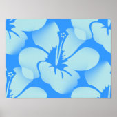 Hawaiian Hibiscus Flowers Poster (Voorkant)