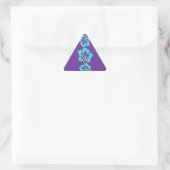 Hawaiian Hibiscus Flowers Sticker (Tas)