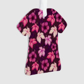 Hawaiian Hibiscus Frenzy Ornament (voorkant)