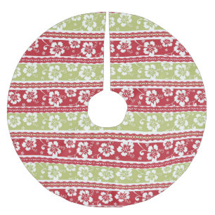 Hawaiian Hibiscus kerstboomrok Kerstboom Rok