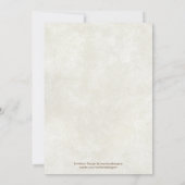 Hawaiian Hibiscus Luau Bruids Douche Uitnodiging (Achterkant)