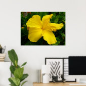 Hawaiian Hibiscus Poster (Thuiskantoor)