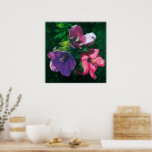 Hawaiian Hibiscus poster print (Keuken)
