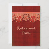 Hawaiian Hibiscus Retirement Kaart (Voorkant)