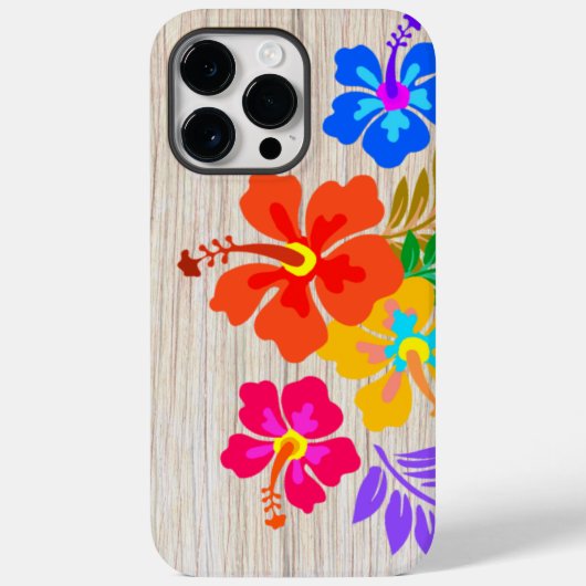 Hawaiian Hibiscus Tropical Flowers Case-Mate iPhone Case (Achterkant)