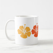 Hawaiian Hibiscus-ventilator in  retrokleuren Koffiemok (Links)