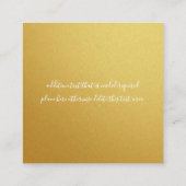 Hawaiian Hibiscus Wedding Accommodatie Kaarten (Achterkant)