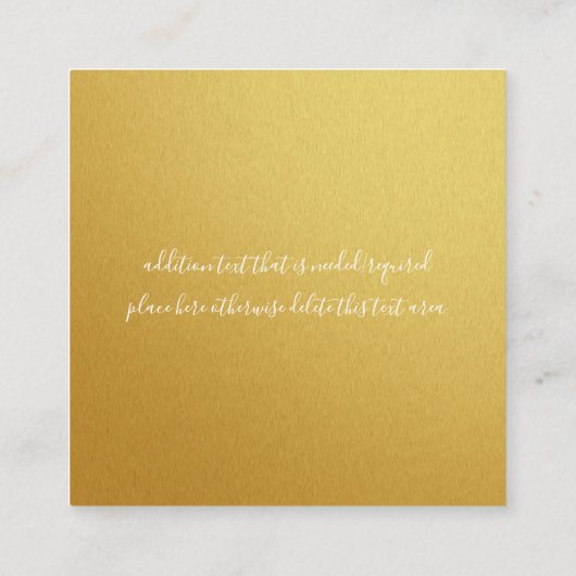 Hawaiian Hibiscus Wedding Accommodatie Kaarten (Achterkant)