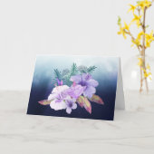 Hawaiian Hibiscus Wenskaart Kaart (Gele Bloem)