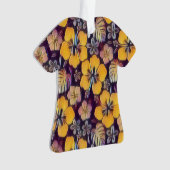 Hawaiian Hibiscus yellow Ornament (voorkant)