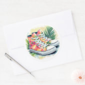 Hawaiian High-Top Sneakers Sticker (Envelop)