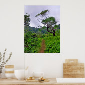 Hawaiian Hiking Trail Poster (Keuken)