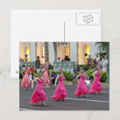 Hawaiian Holiday Parade Briefkaart (Voorkant / Achterkant)