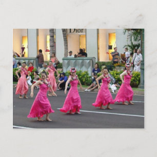 Hawaiian Holiday Parade Briefkaart