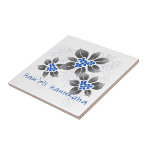 Hawaiian Holly Tile Trivets Tegeltje