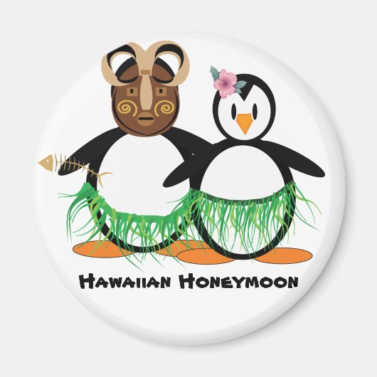 Hawaiian Honeymoon Magneet (Voorkant)