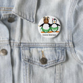 Hawaiian Honeymoon Ronde Button 5,7 Cm (In situ)