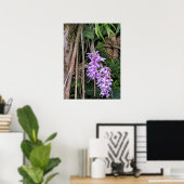 Hawaiian Honohono Orchids Poster (Thuiskantoor)