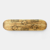 Hawaiian Honu en Tiki Mask Persoonlijk Skateboard (Horizontaal)