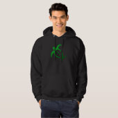Hawaiian Honu Petroglyph - Hoodie (Voorkant volledig)