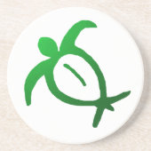 Hawaiian Honu Petroglyph Onderzetter (Voorkant)