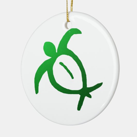 Hawaiian Honu Petroglyph - Ornament (Links)