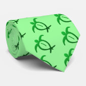 Hawaiian Honu Petroglyph - Stropdas (Opgerold)