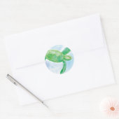 Hawaiian Honu Sticker (Envelop)