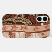 Hawaiian Honu Tapa Fusion Telefoonhoes Case-Mate iPhone Case (Achterkant (horizontaal))
