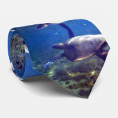 Hawaiian Honu the Zee Turtle stropdas (Opgerold)