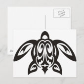 Hawaiian Honu Turtle Briefkaart (Voorkant / Achterkant)