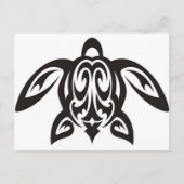 Hawaiian Honu Turtle Briefkaart (Voorkant)