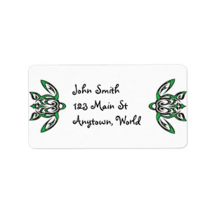 Hawaiian Honu Turtle Etiket
