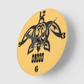 Hawaiian Honu Wall klok (Hoek)