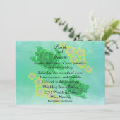 Hawaiian Honu Wedding Kaart (Staand voorkant)