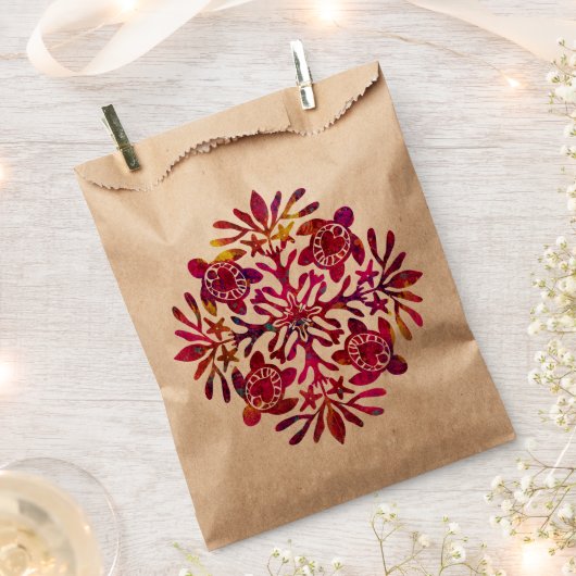 Hawaiian Honu zee schildpad papier Bedankzakje (Geknipt)