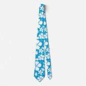 HAWAIIAN HULA (BLAUW) STROPDAS (Voorkant)