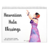 Hawaiian Hula Blessings Calendar Kalender (Hoes)